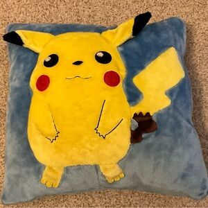 Pikachu Pokemon large pillow like new